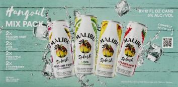 Malibu Splash - Mix Pack Sparkling (8 pack cans) (8 pack cans)